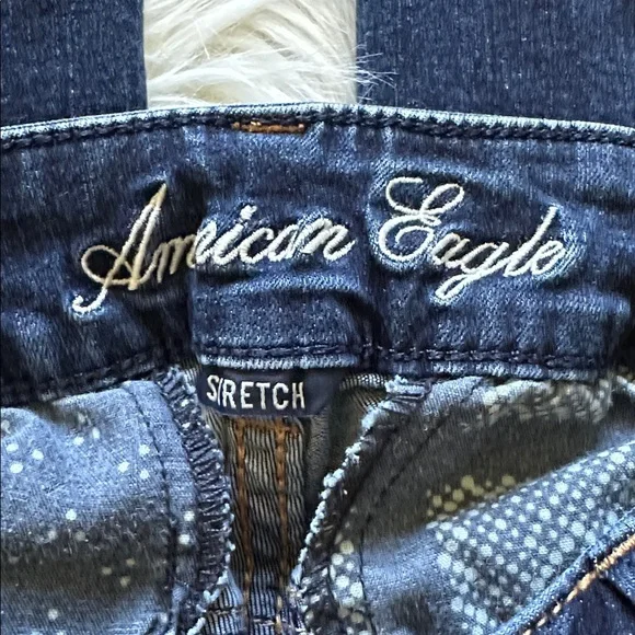 American Eagle Outfitters Dark Indigo Women's Boot Cut Jeans - Picture 4 of 6